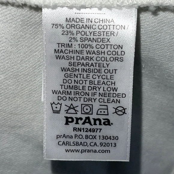 Prana‎  denim zip jacket Size Medium - Picture 10 of 11